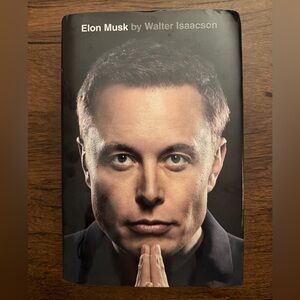 New Elon Musk by Walter Isaacson Hardcover Book